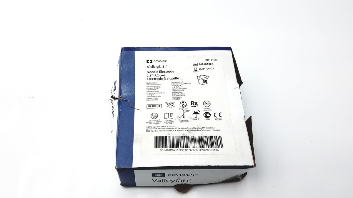 Covidien Valleylab Needle 2.8 ( 7.2 CM ) Electrode E1552 A Biomedical