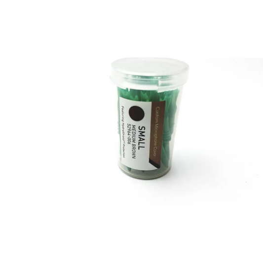 32 count Starkey CUSTOM HEARING AID MEDIUM BROWN Microphone
