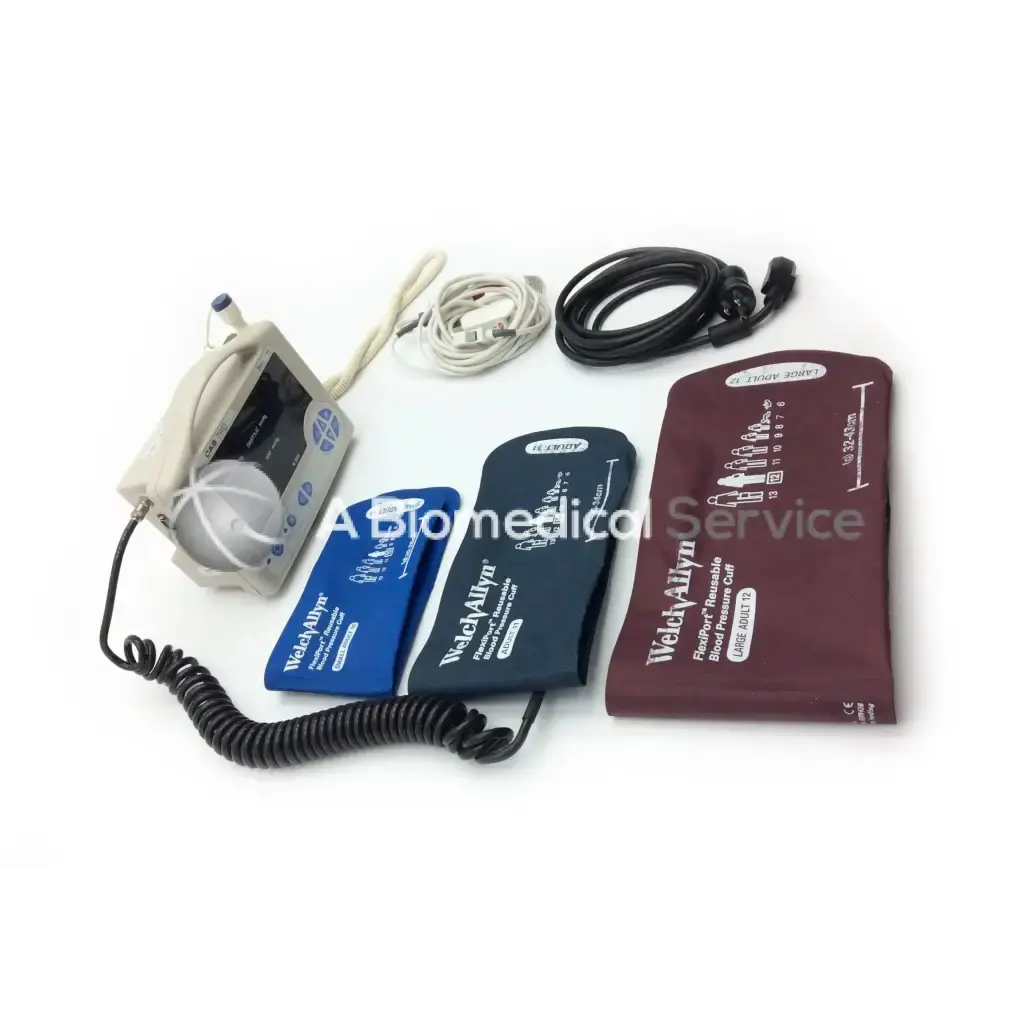 Load image into Gallery viewer, A Biomedical Service Casmed CAS 740 Vital Signs Monitor w/ FlexiPort Reusable Blood Pressure Cuff 10" 11" 12 550.00