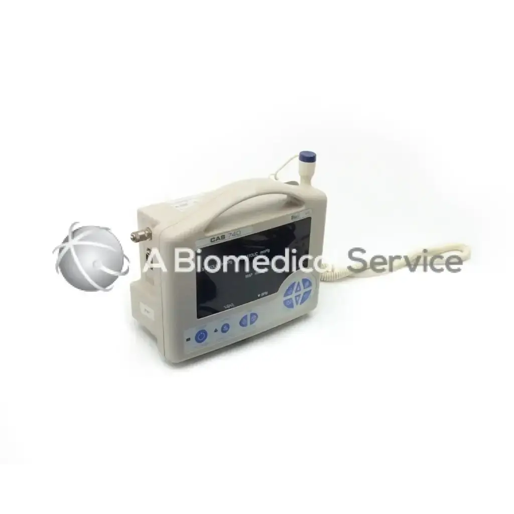 Load image into Gallery viewer, A Biomedical Service Casmed CAS 740 Vital Signs Monitor w/ FlexiPort Reusable Blood Pressure Cuff 10" 11" 12 550.00
