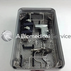 BioMedical-Stryker 4505 System 8 Cordless Driver Set w/ Micro 100 & Aesculap Case