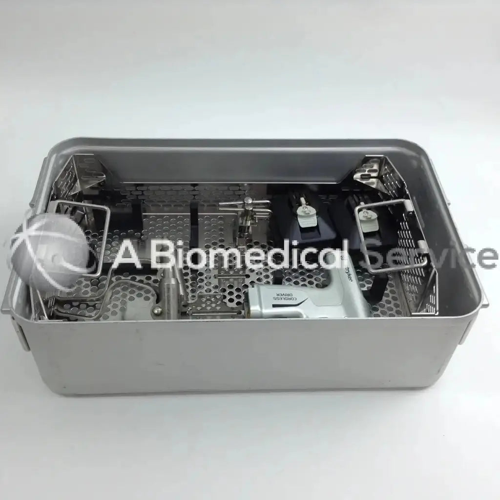 Load image into Gallery viewer, A Biomedical Service Stryker 4505 System 8 Cordless Driver Set w/ Micro 100 & Aesculap Case 8500.00