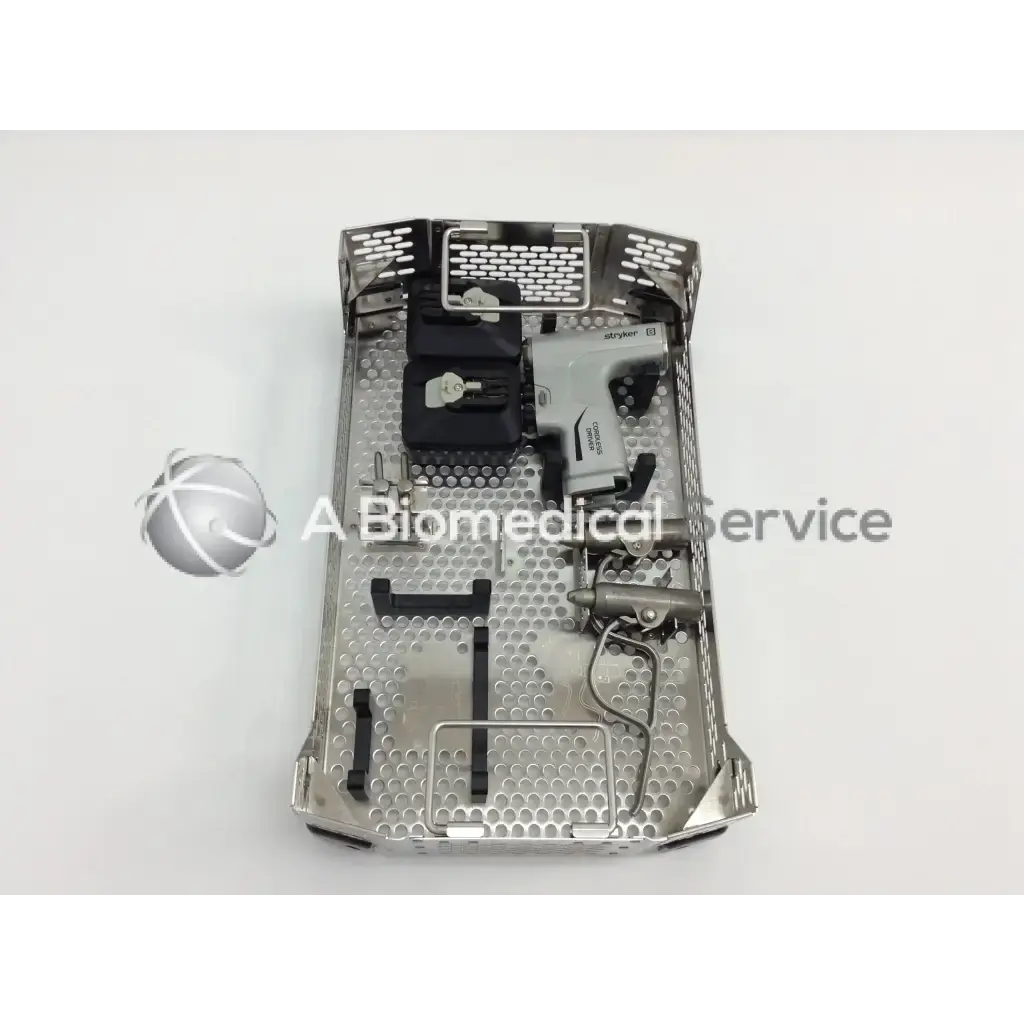 Load image into Gallery viewer, A Biomedical Service Stryker 4505 System 8 Cordless Driver Set w/ Micro 100 & Aesculap Case 8500.00