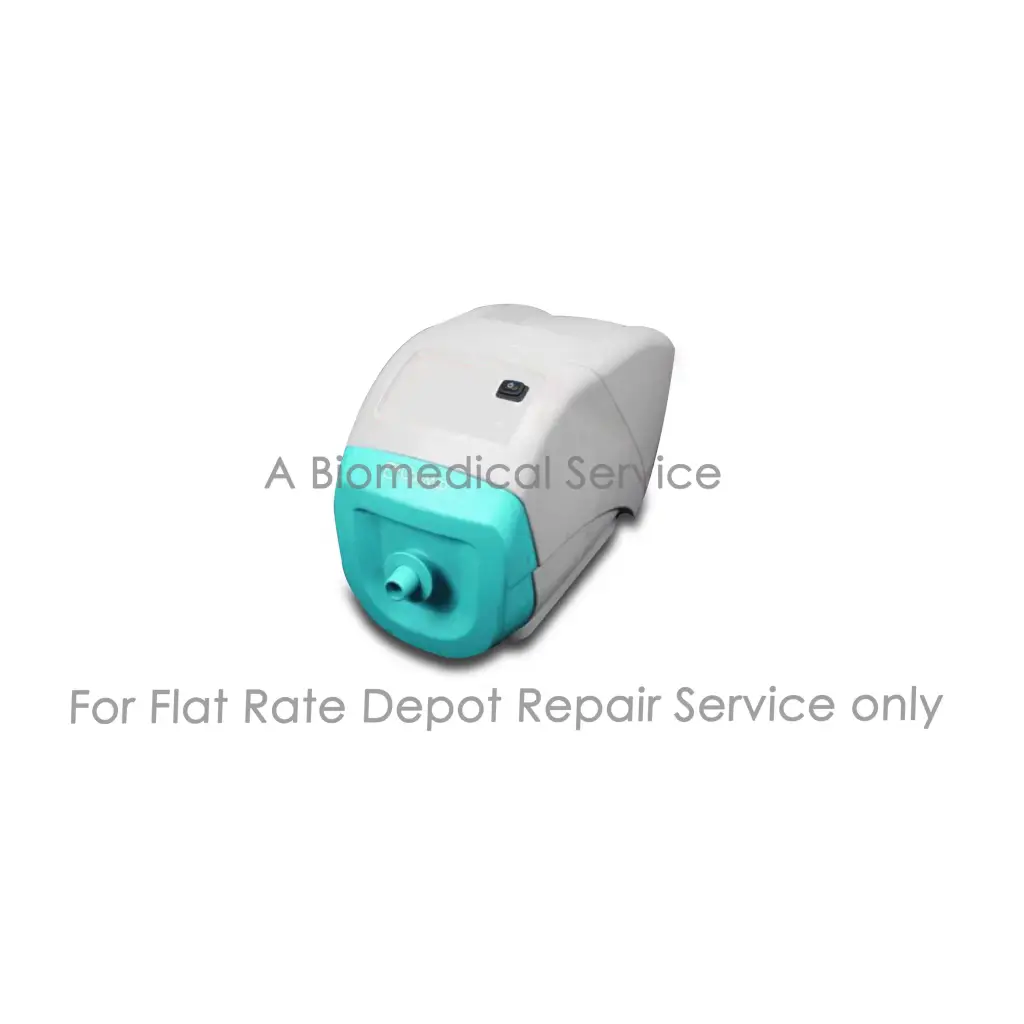 Conmed aer defense electrosurgical smoke evacuator repair service showing a compact two-toned medical equipment with integrated port