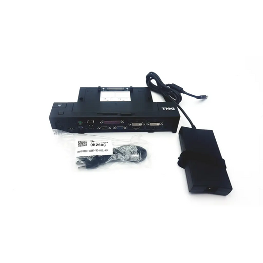 Dell Advanced E-Port II PR02X Replicator with AC Adaptor