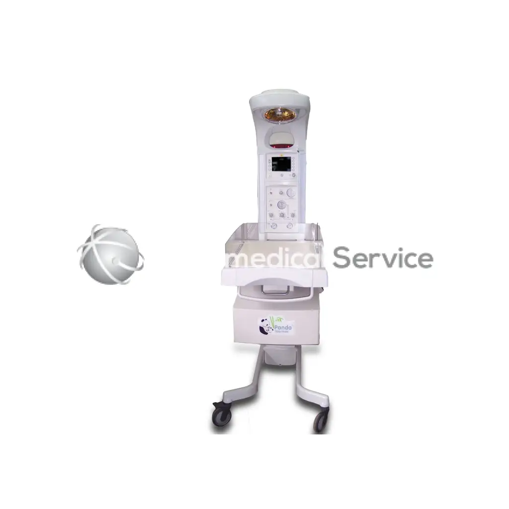 White ge panda ires infant warmer with digital display and warm light for newborn care