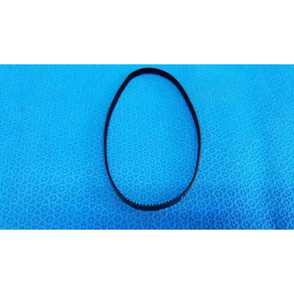 Black rubber internal mechanical drive timing belt with evenly spaced teeth for topcon trc-nw8 retinal camera