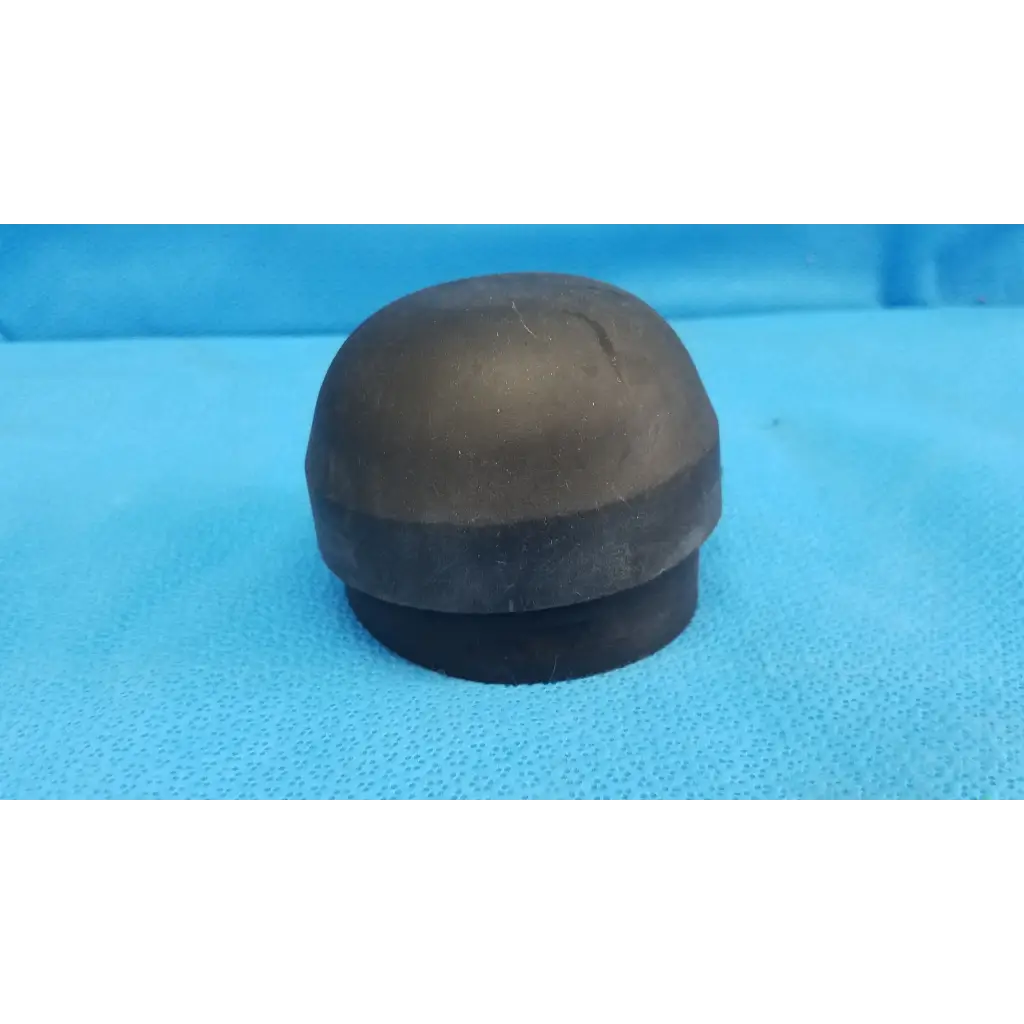 Black rubber dome dust cap for internal objective lens in viewfinder bellows and alignment ring set for topcon fundus camera