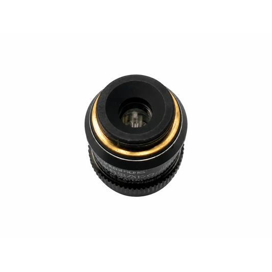 Black and gold olympus uis2 uplansapo 40x microscope objective with engraved markings for biomedical use