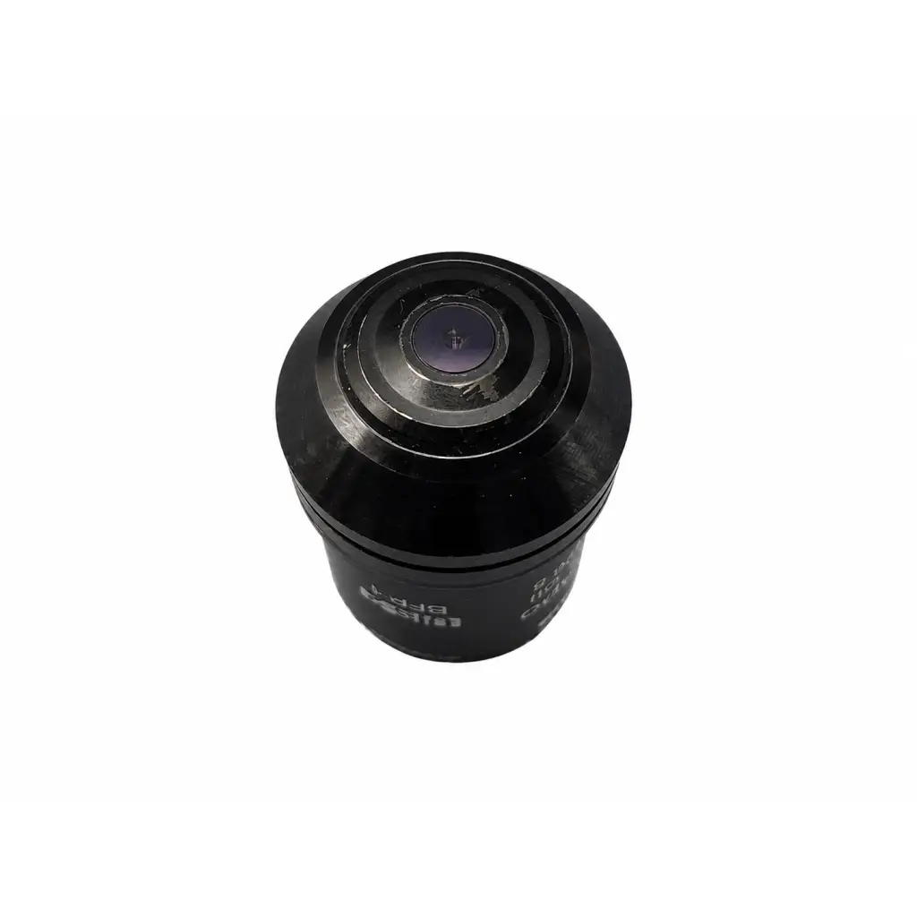 Black cylindrical uplansapo 60x microscope objective with metallic ring and engraved markings for medical equipment use