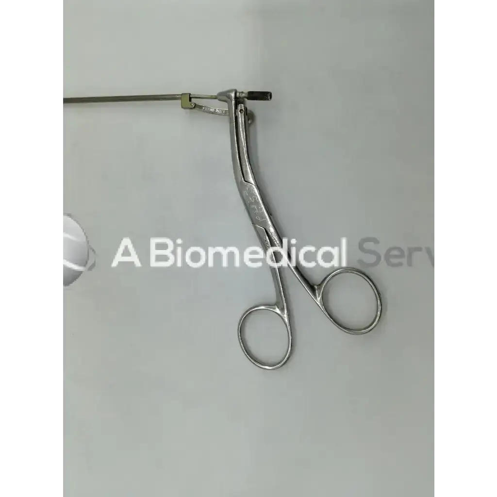 Silver pilling-phila surgical 506109 grasping forceps with long handle and two circular finger loops ad5=528 box=9
