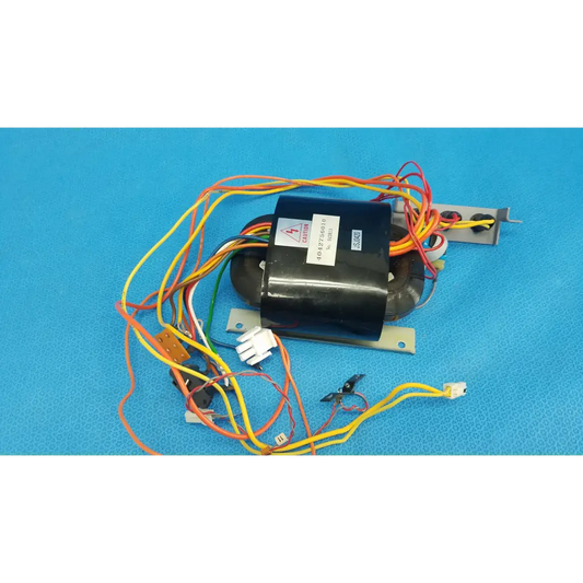 Black cylindrical r core power transformer with colorful wires for topcon trc-nw6s retinal camera use