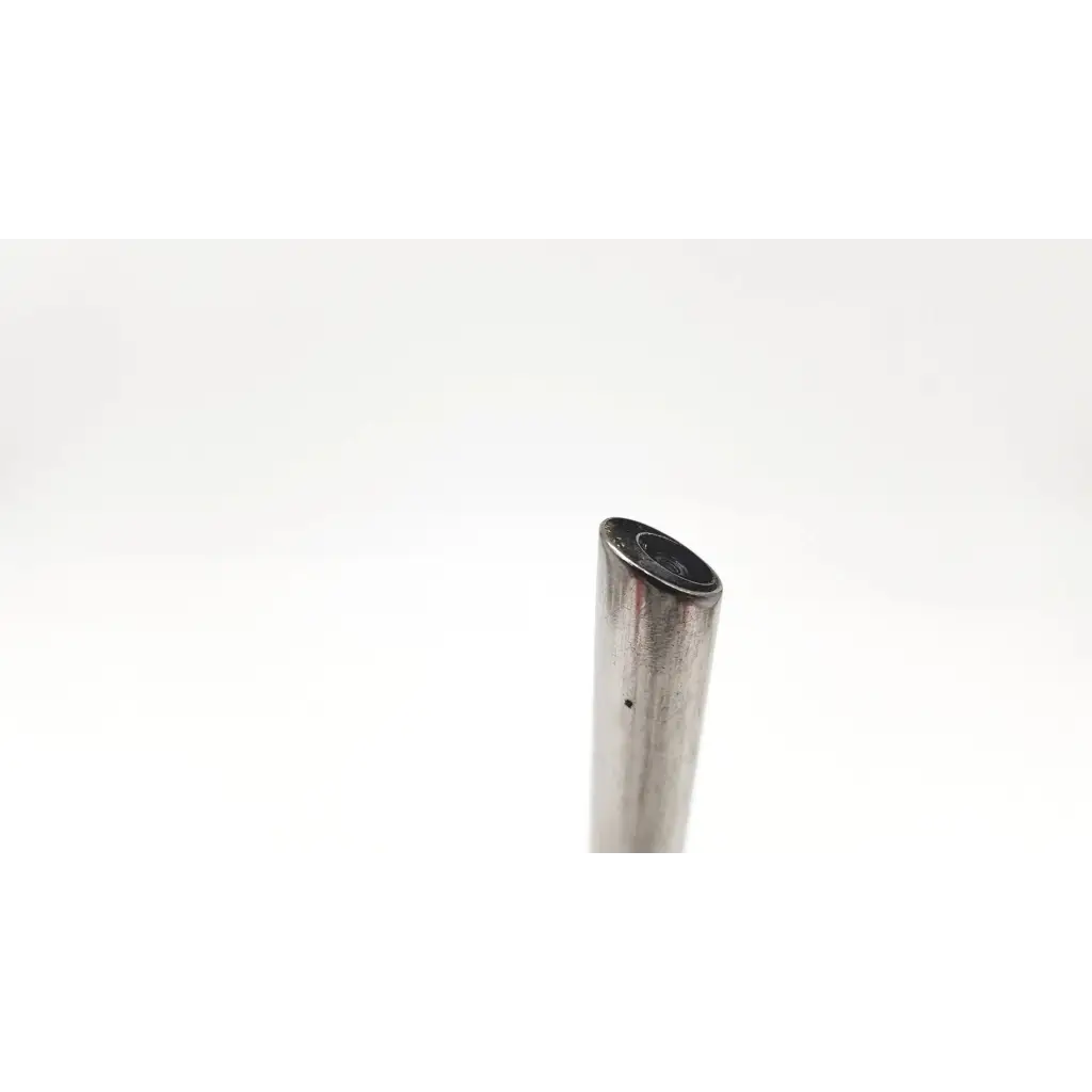 Shiny metallic stryker 10mm 30° endoscope with a slightly worn cylindrical pipe and open circular end