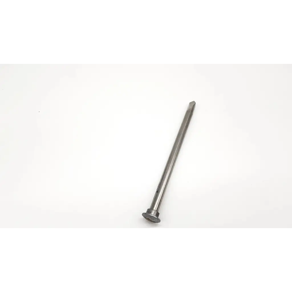 Sleek metallic trocar pyramidal tip 11mm with polished chrome finish and hexagonal drive for precision use