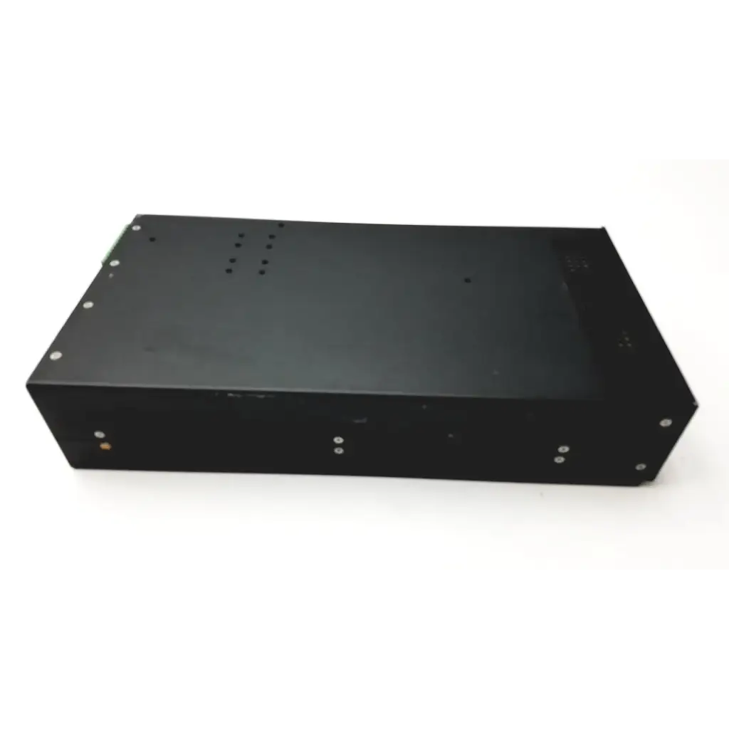 Black rectangular metal Xantrex XHR 60-10 power supply single output 60V 10A with silver screws and ventilation holes