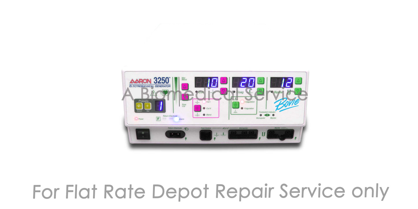 Bovie Aaron 3250 Repair Service Bovie Aaron