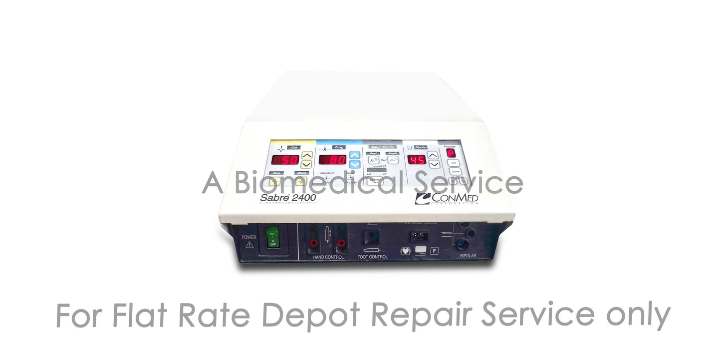 Conmed Excallibur Plus Repair Service Conmed