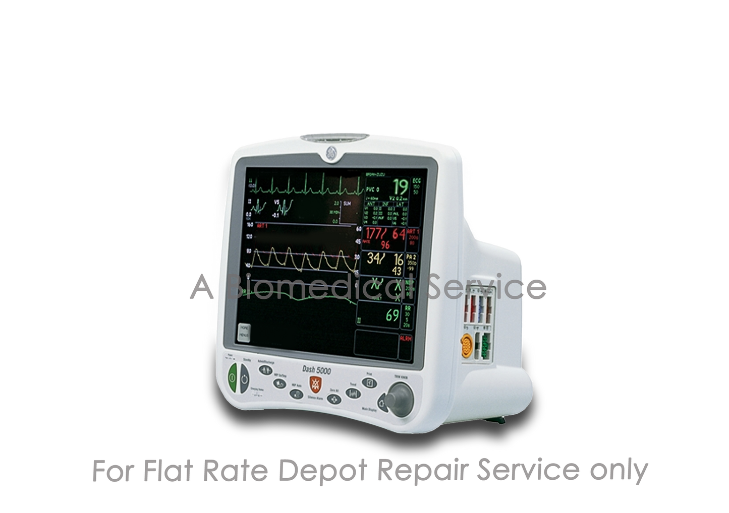 GE Dash 5000 Patient Monitor Repair Service GE