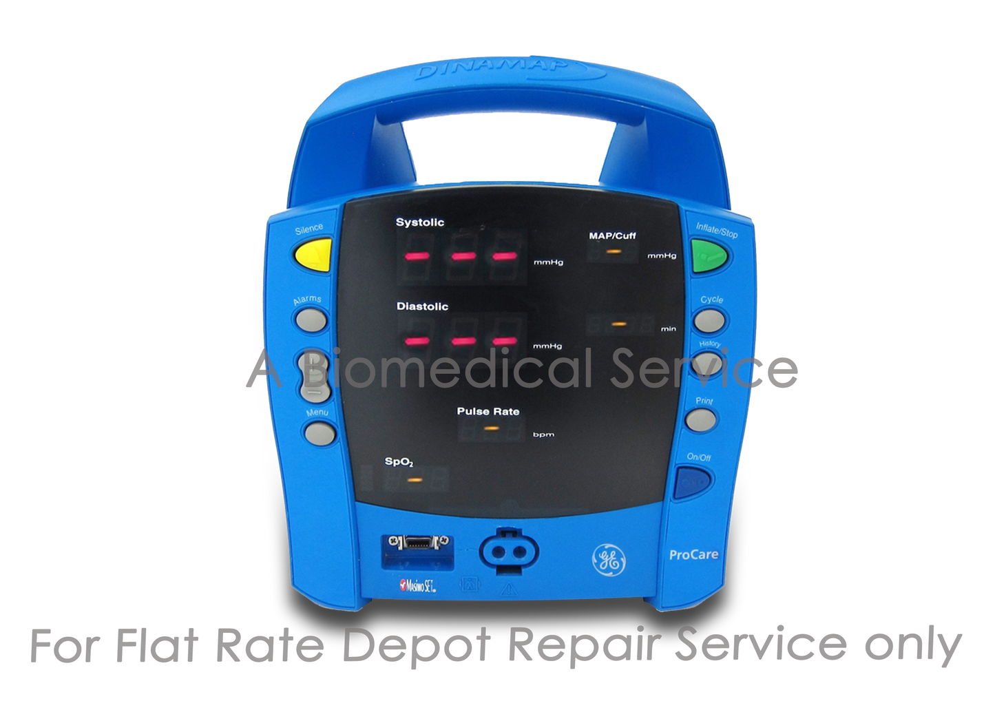 GE Dinamap Procare 300 Patient Monitor Repair Service GE