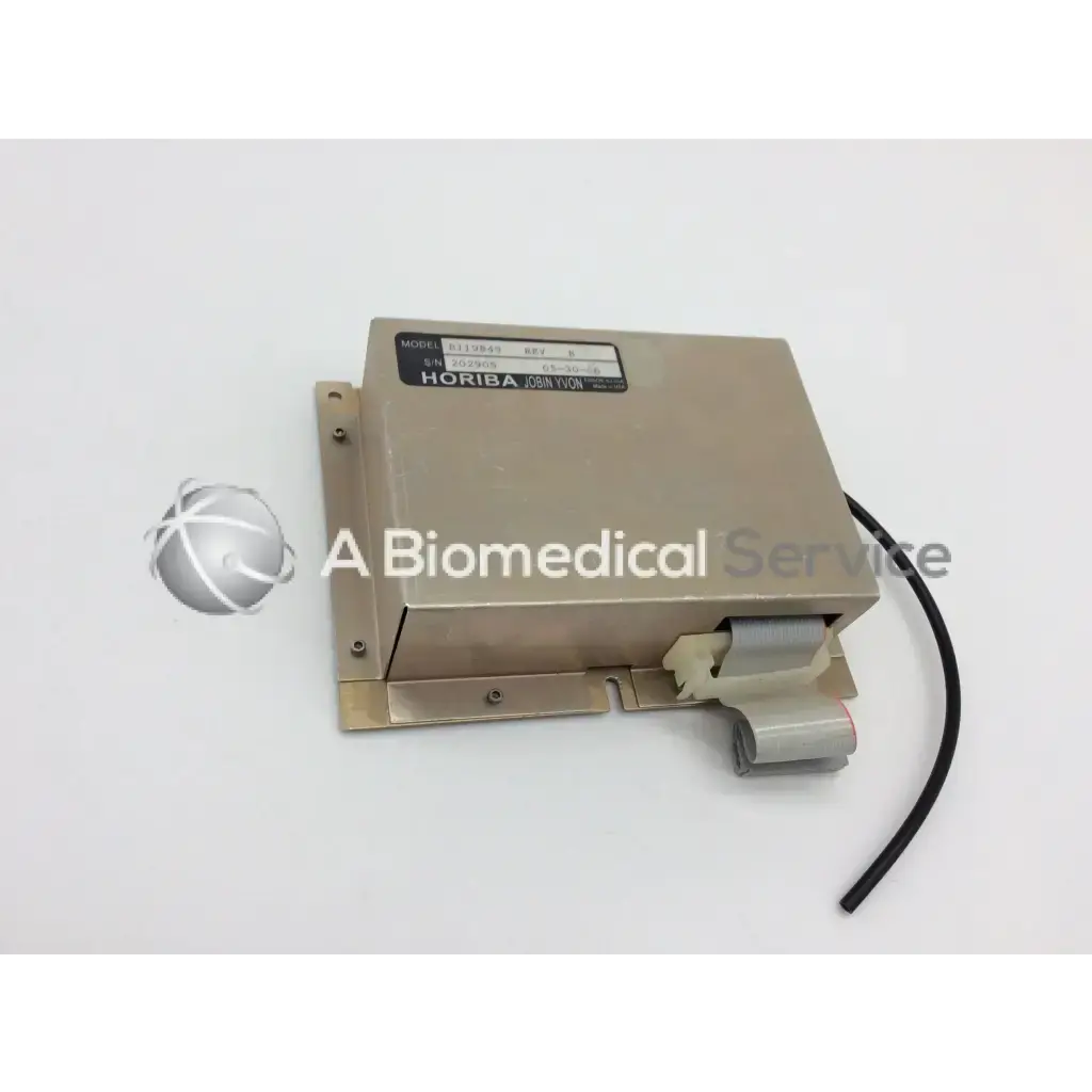 Horiba Spectrometer B119849 A Biomedical Service