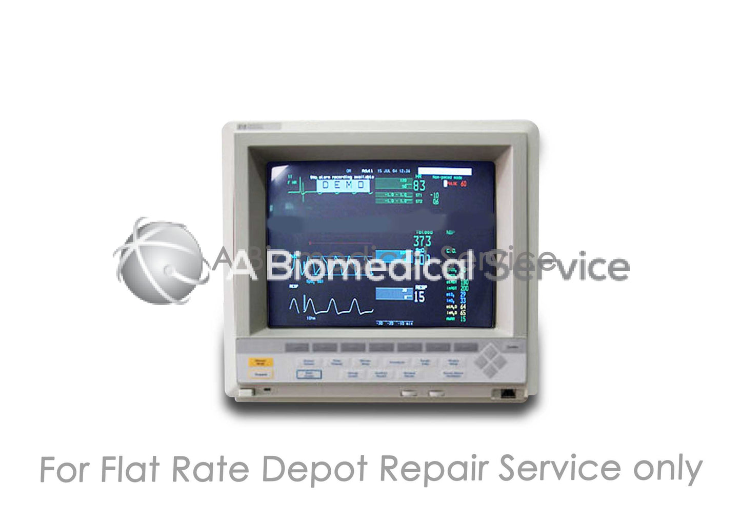 Philips HP Merlin M1094 Color Patient Monitor Repair Service Philips