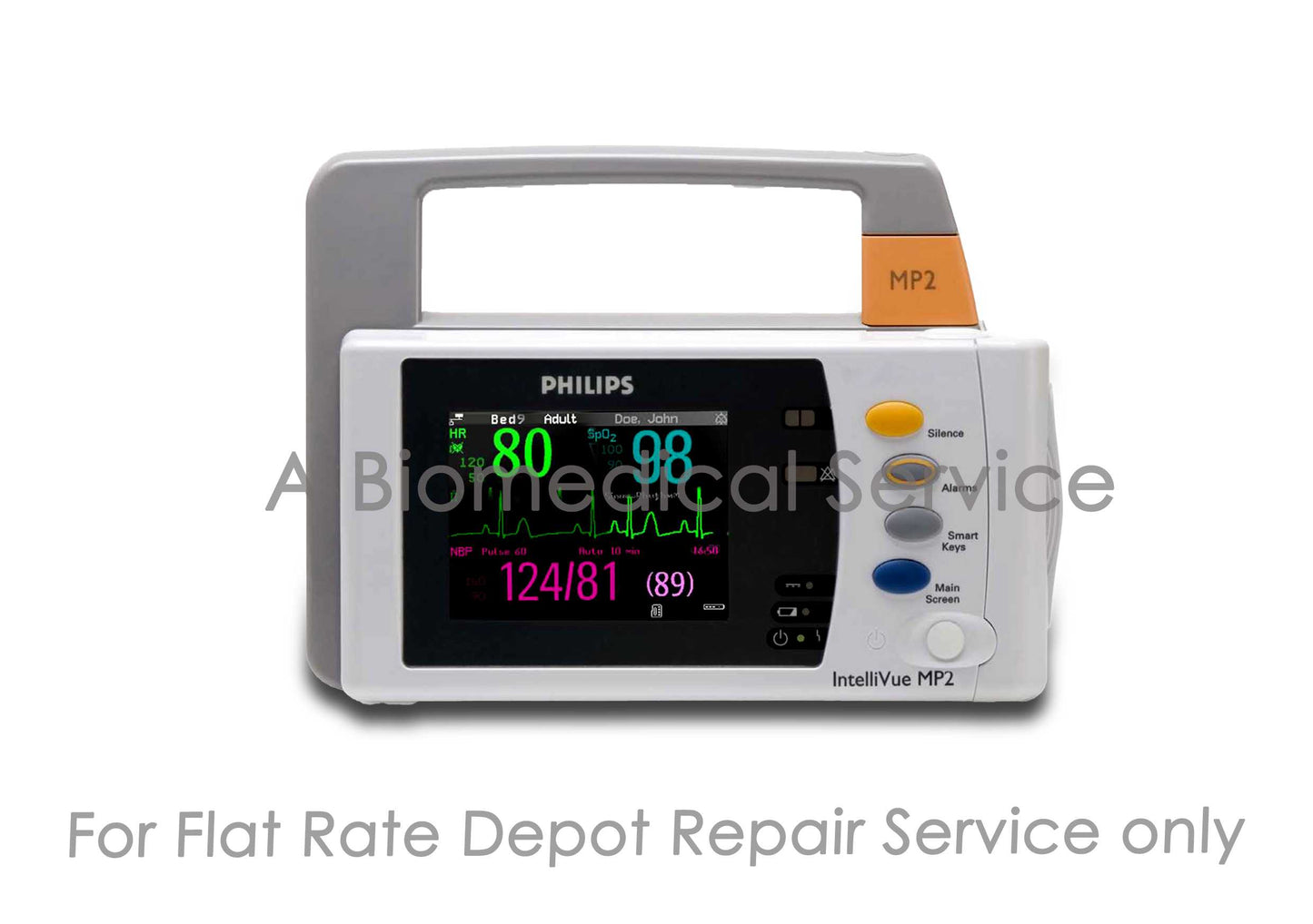 Philips IntelliVue MP2 Portable Patient Monitor Repair Service Philips