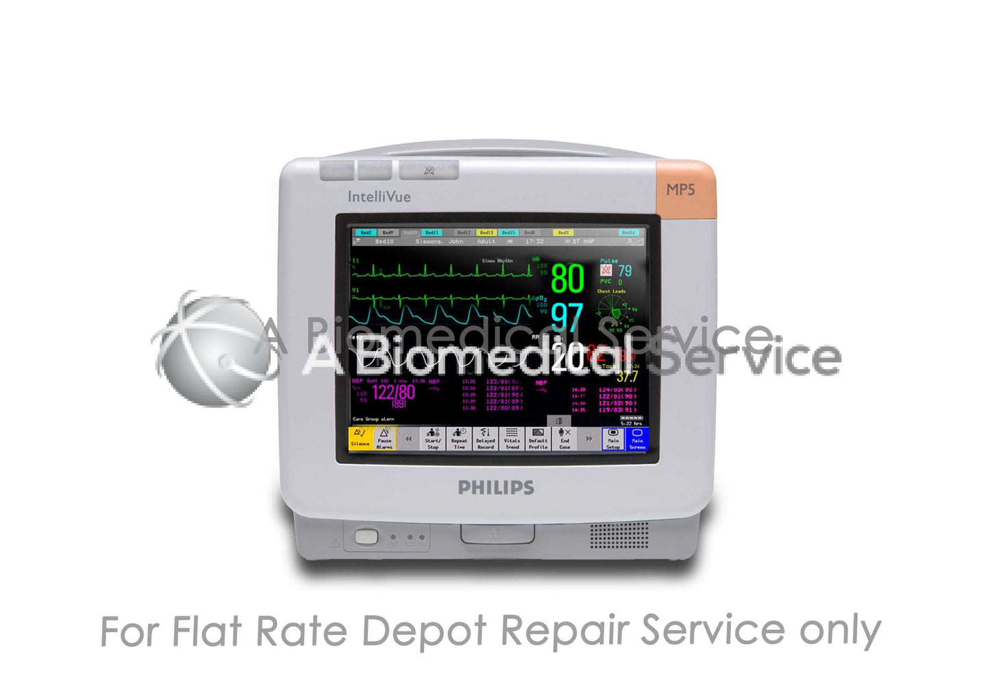 Philips IntelliVue MP5 Multiparameter Monitor Repair Service Philips