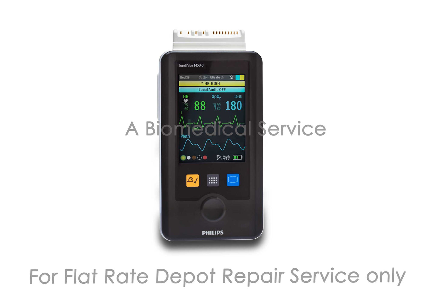 Philips IntelliVue MX40 Patient Monitor Repair Service Philips