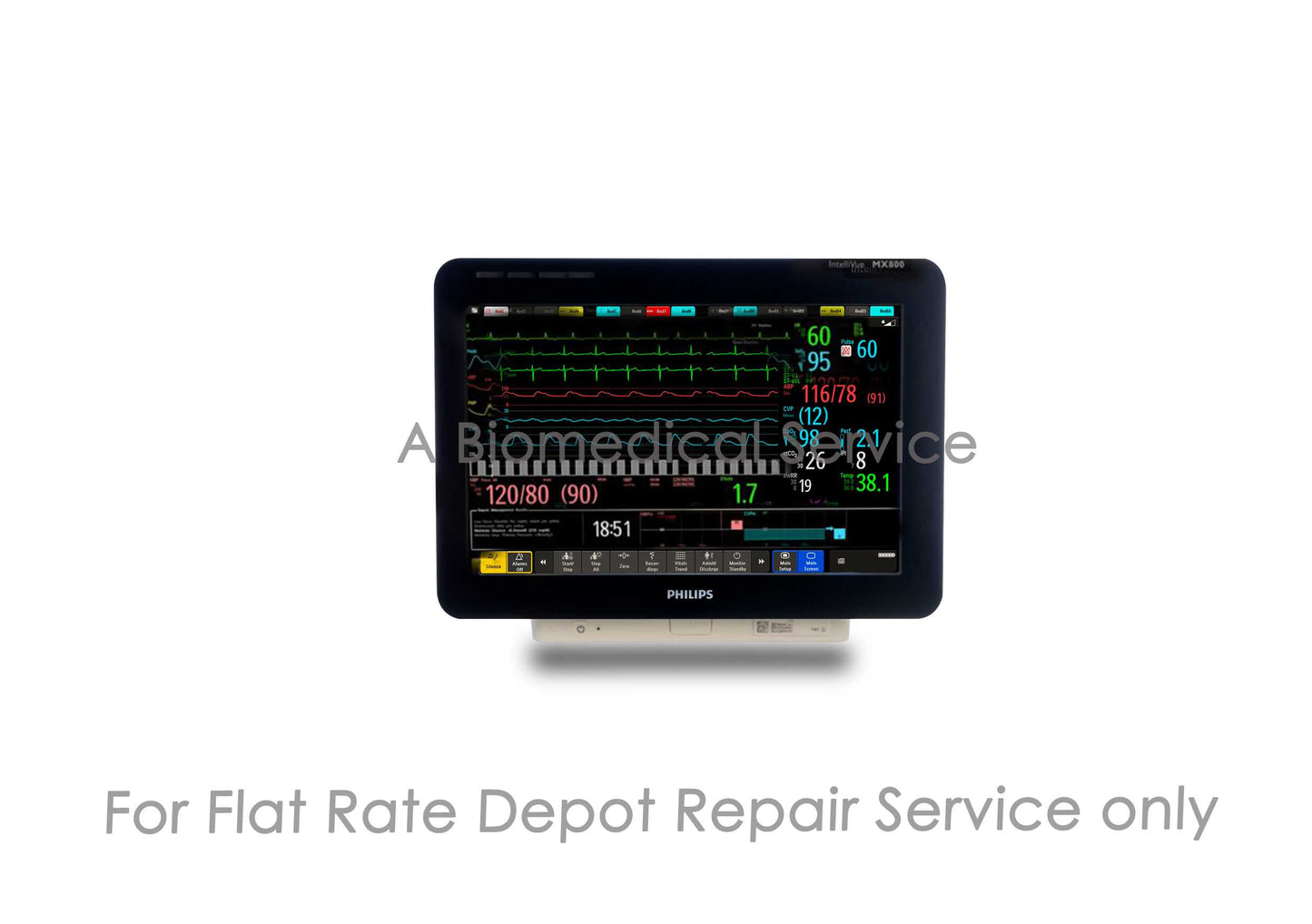 Philips IntelliVue MX800 Patient Monitor Repair Service Philips