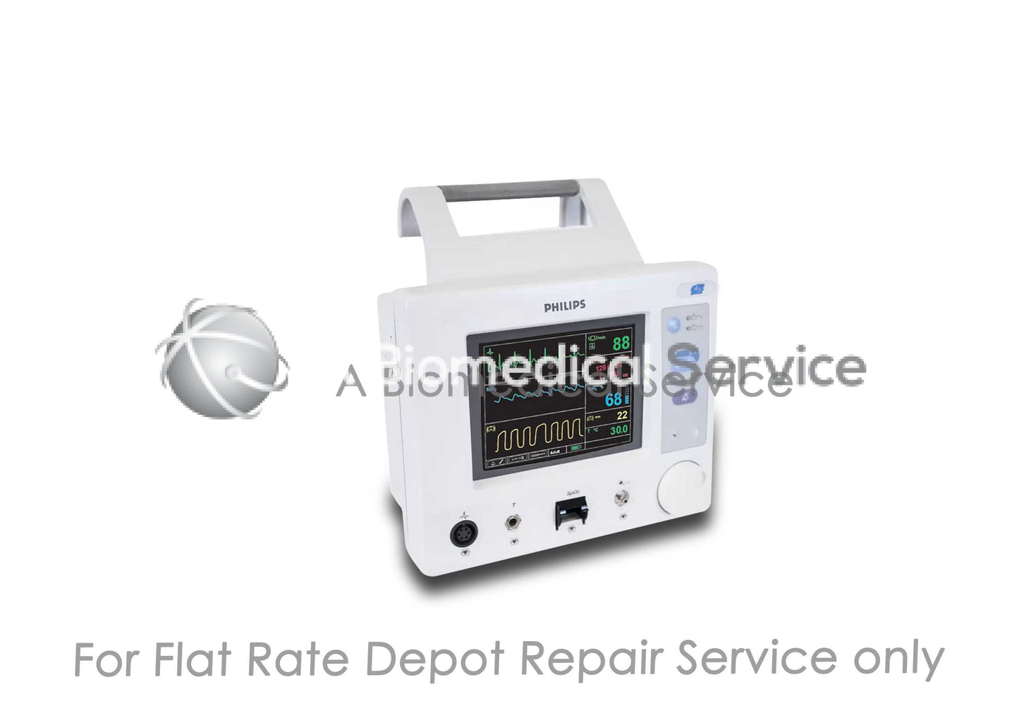 Philips M3927A A3 Vital Signs Monitor Repair Service Philips