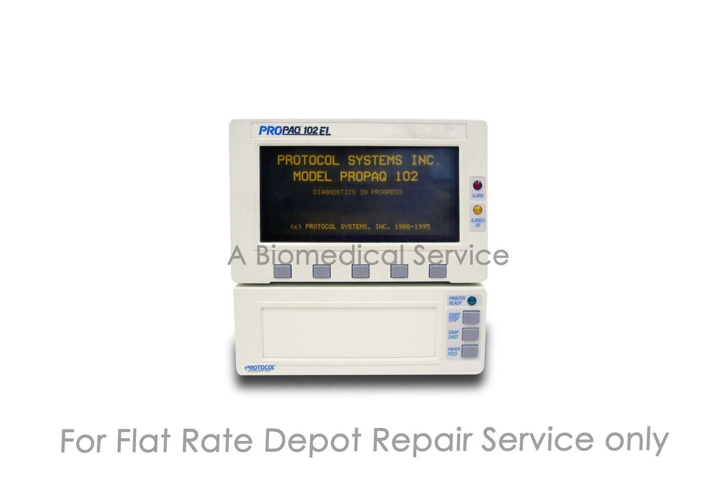 Welch Allyn ProPaq 102 EL Patient Monitor Repair Service Welch Allyn