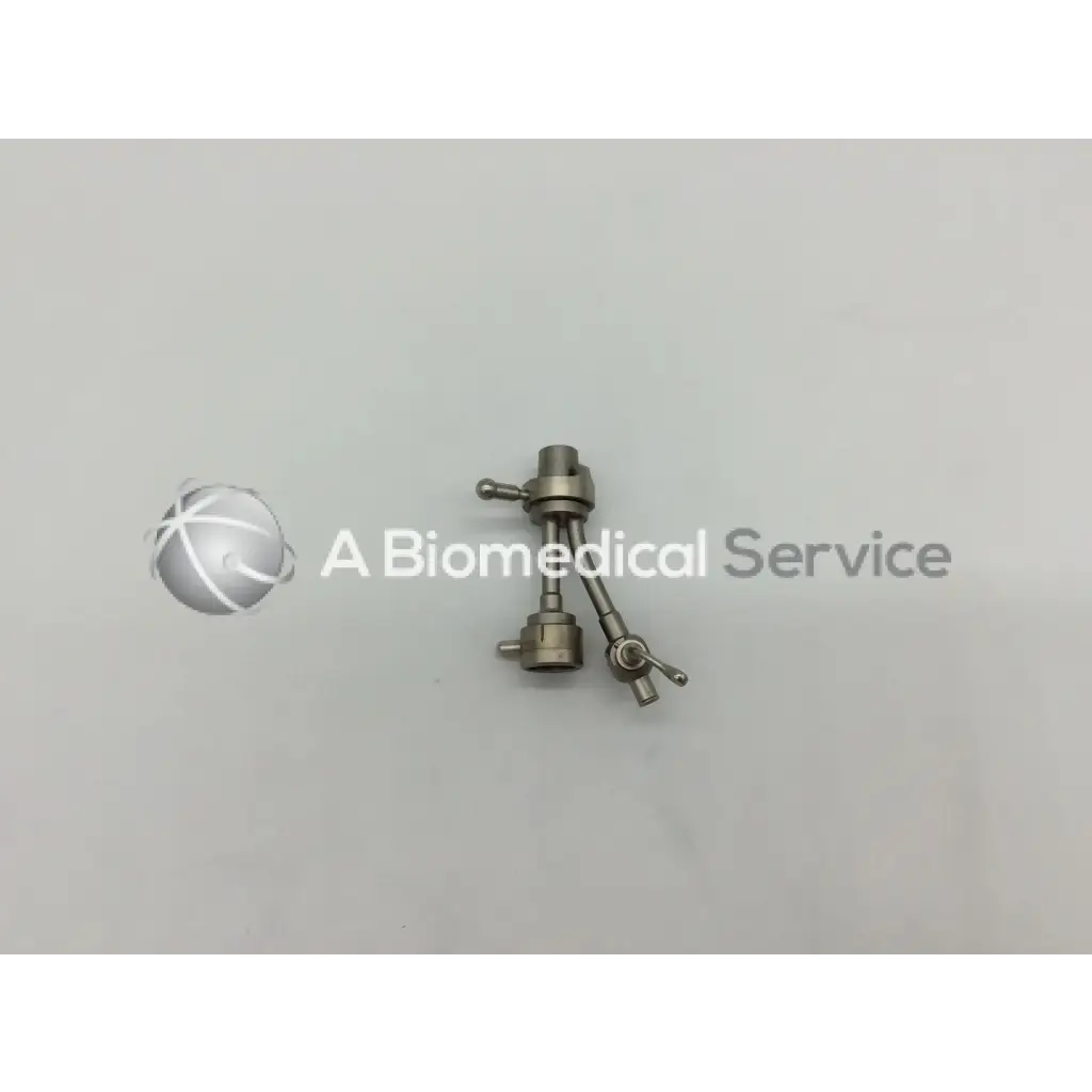 Stainless steel karl storz 27025 g single port urological telescope bridge with articulated joints and knurled handles