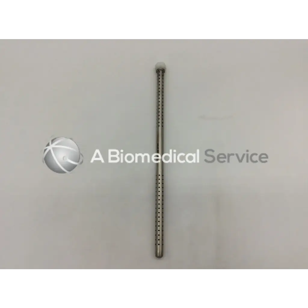 Slender metallic key surgical wire dispenser 3/32 inch with perforations and rounded ends for medical use