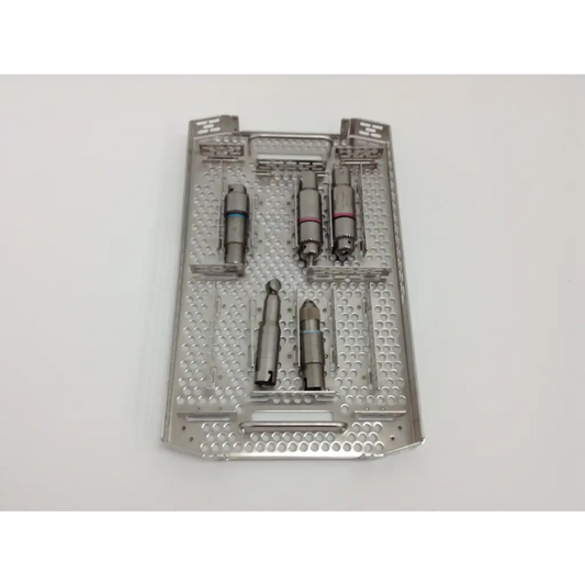 Stryker System 8 Cordless Driver 4505 Set w/ Aesculap Case
