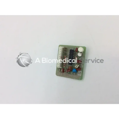Green rectangular sony board circuit board with electronic components for biomedical service and responsible electronics recycling