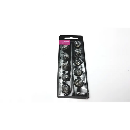 1 Pack miniFit 10mm Open Domes For Oticon Hearing Aids. 10