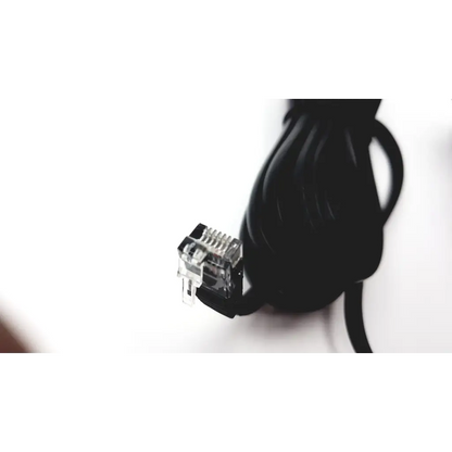 Black ethernet cable with clear plastic rj45 connector for transformer ad4-171 2923sm class 2 transformer 100082-102