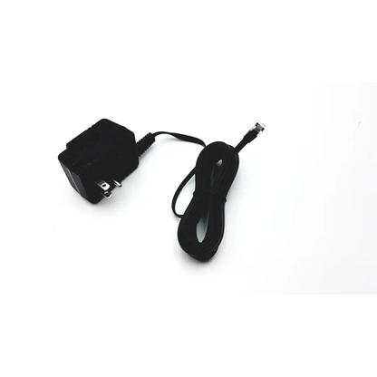 Black rectangular 100082-102 class 2 transformer ad4-171 2923sm power adapter with coiled ethernet cable and rj45 connector