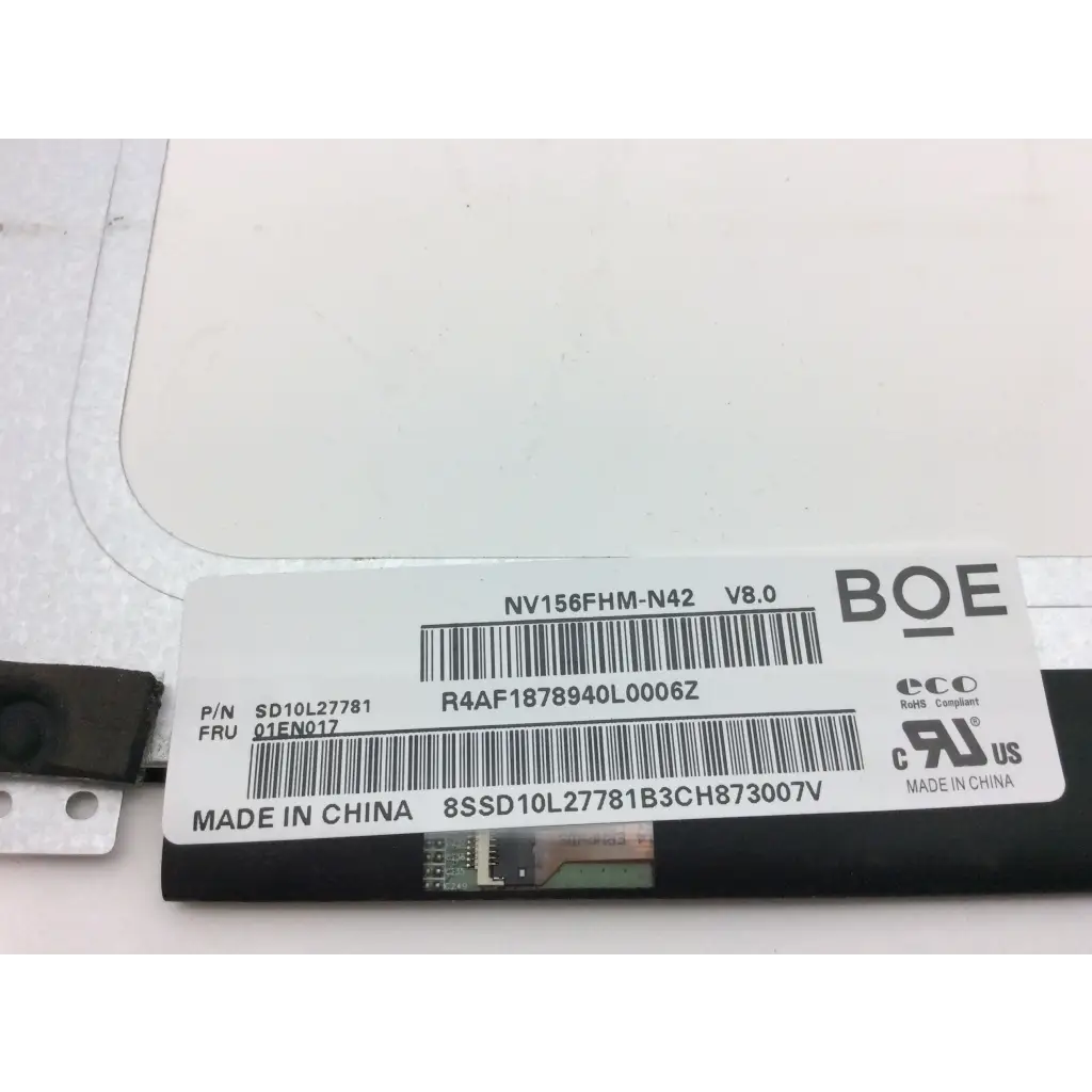 15.6’’ Full HD LED LCD Screen Display for Lenovo SD10L27781