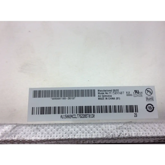 15’’ LCD Screen Display Panel for AUO M150XN07 V2 20 pins
