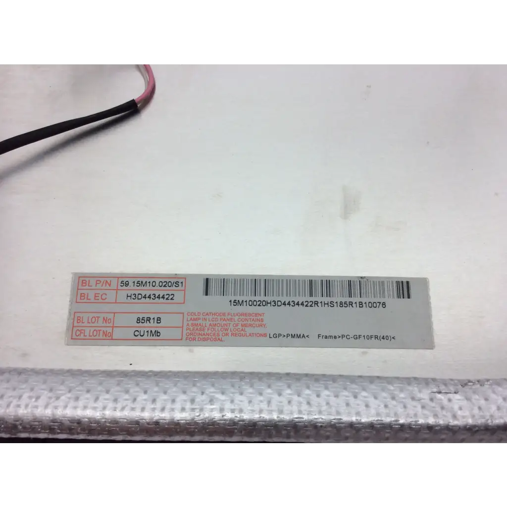15’’ LCD Screen Display Panel for AUO M150XN07 V2 20 pins