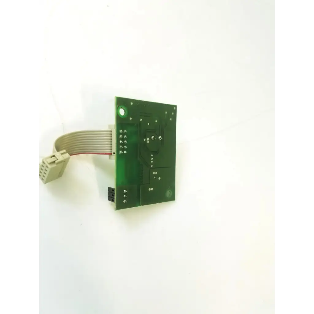 Green rectangular control board bbcb3-8b with beige ribbon cable and connector for board 22523sm use