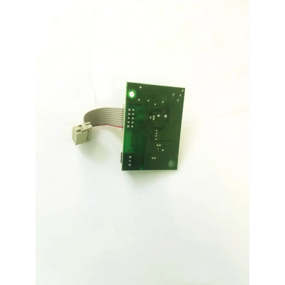 Green rectangular control board 2000770-001 with flexible ribbon cable and connector for board bbcb3-8b 22523sm use