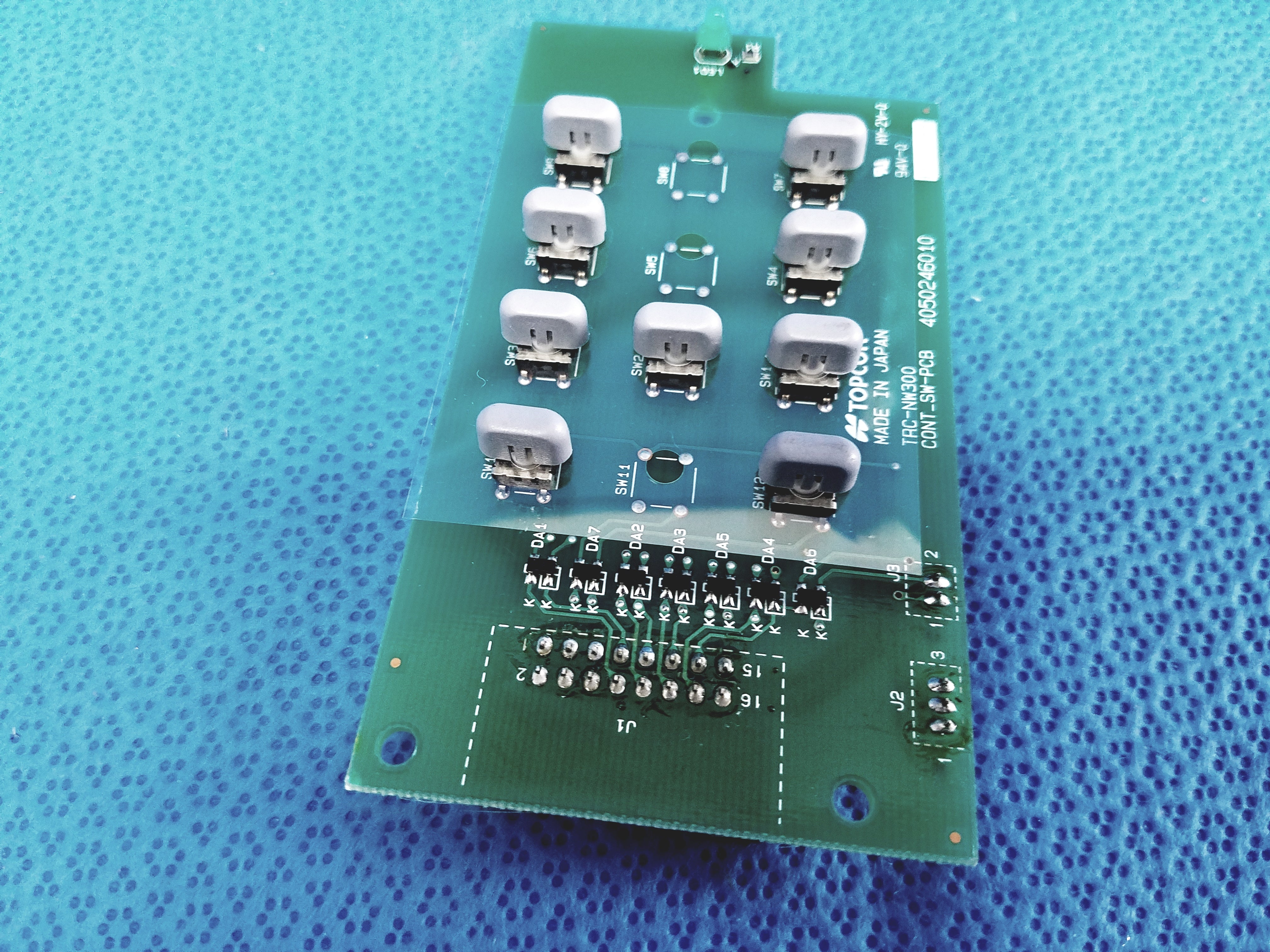 Load image into Gallery viewer, Topcon TRC-NW300 Control Switch PCB Board 4050246010 CONT-SW-PCB