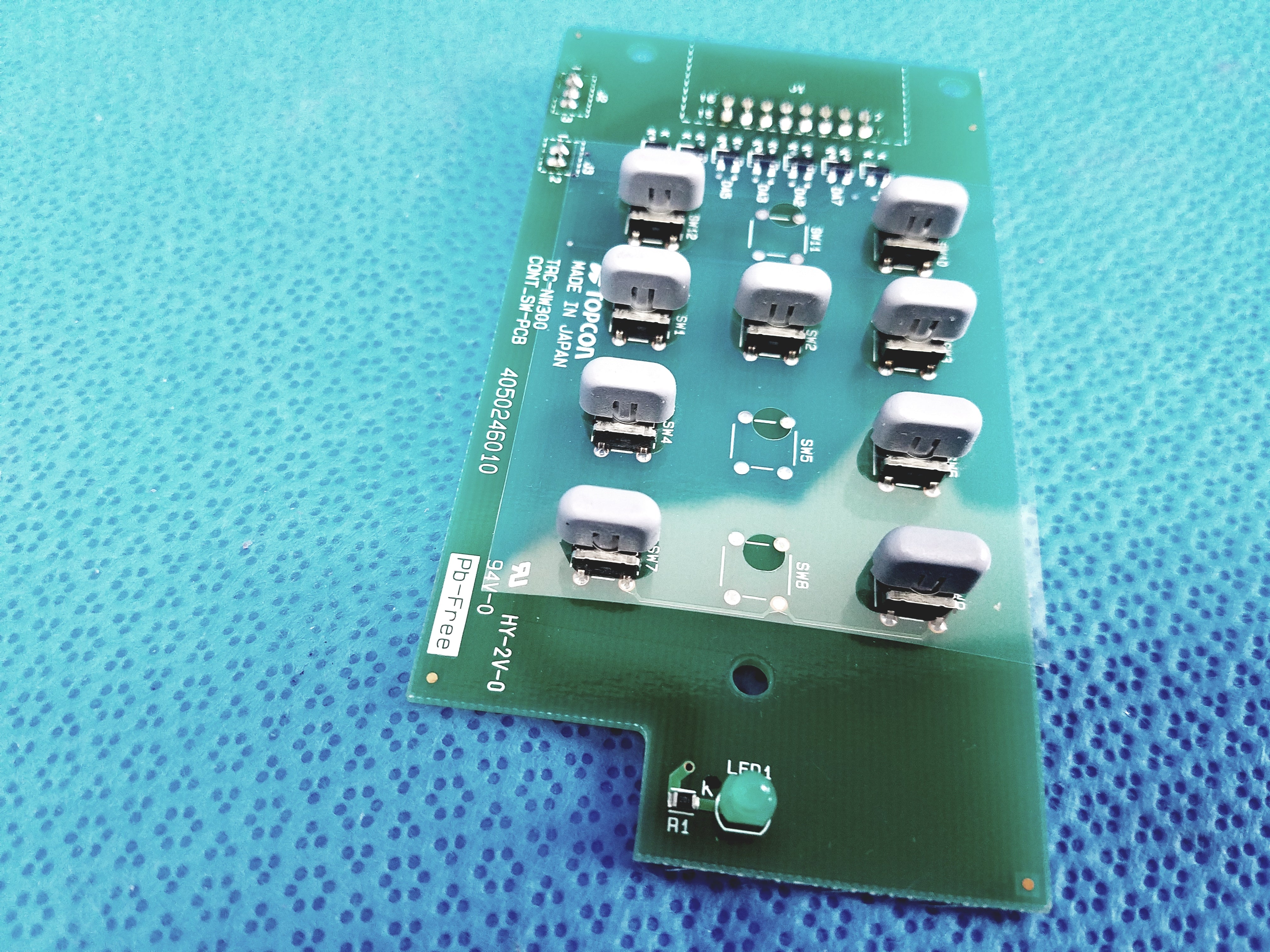 Load image into Gallery viewer, Topcon TRC-NW300 Control Switch PCB Board 4050246010 CONT-SW-PCB