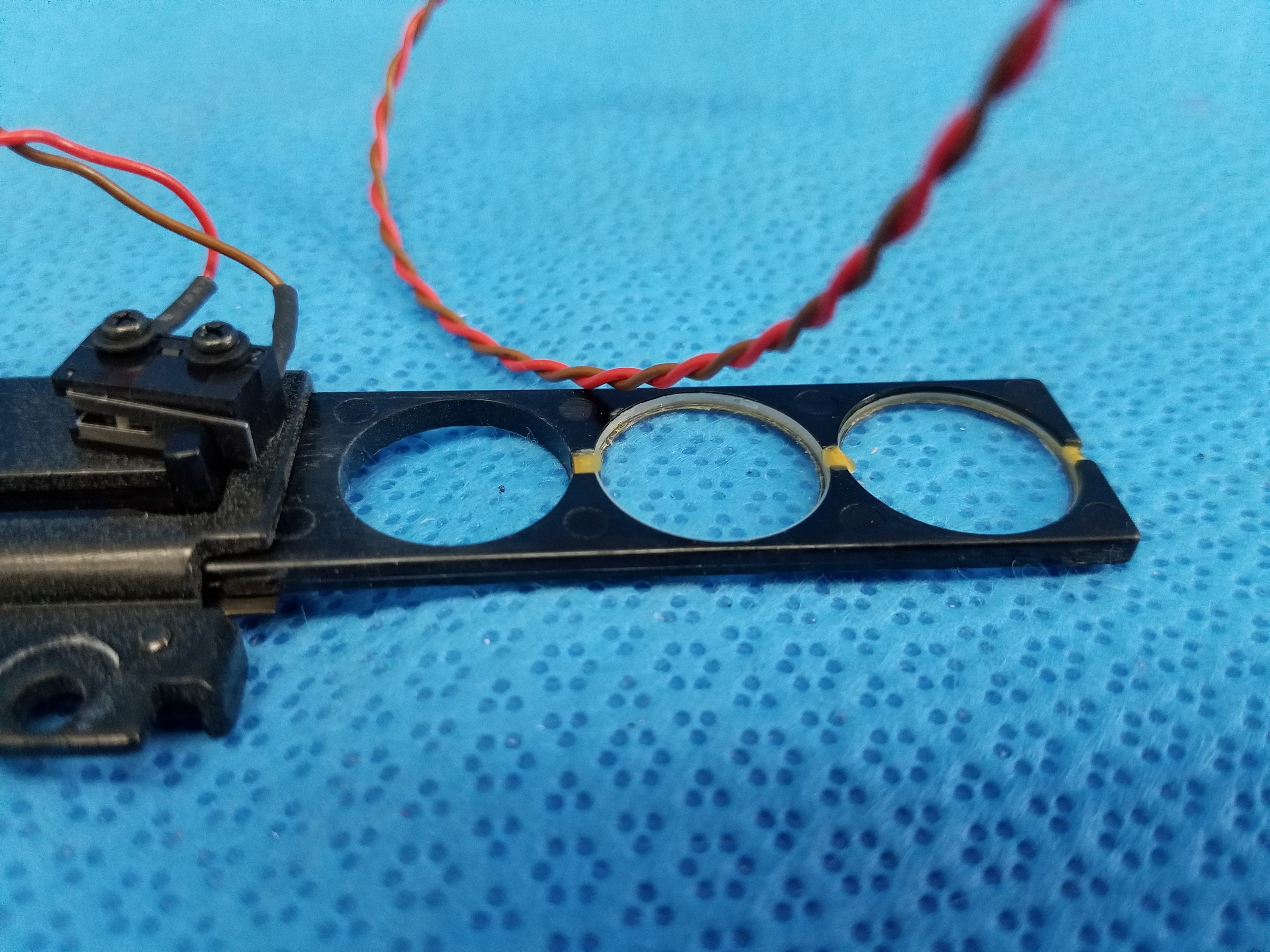 Load image into Gallery viewer, Internal Diopter Slider Lens Part With Mounting Bracket &amp; Wire Harness For Topcon TRC-NW8 Retinal Camera