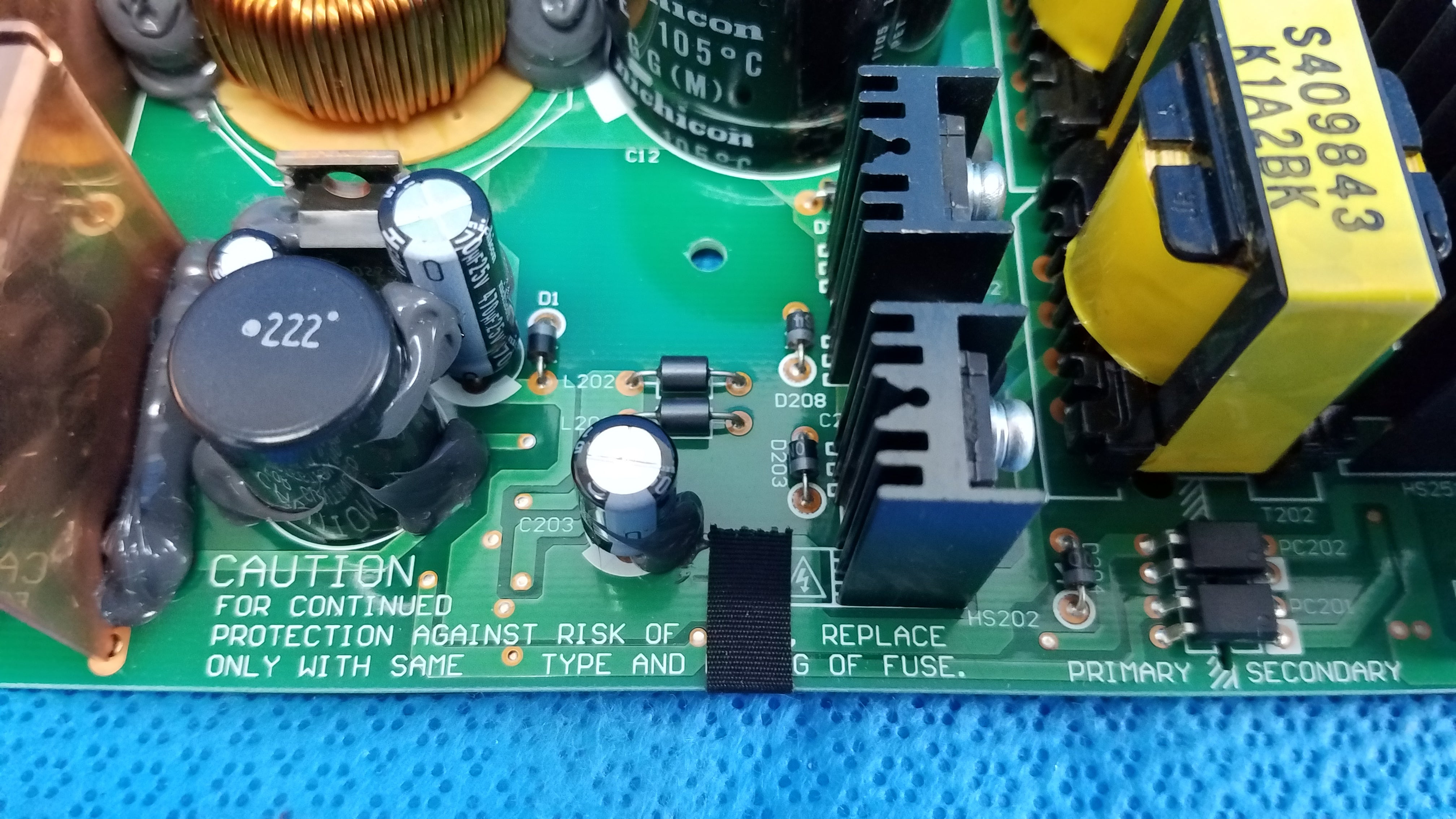 Load image into Gallery viewer, Internal Nichicon YDDT2811 Power Supply Board Part For Topcon TRC-NW8 Fundus Camera