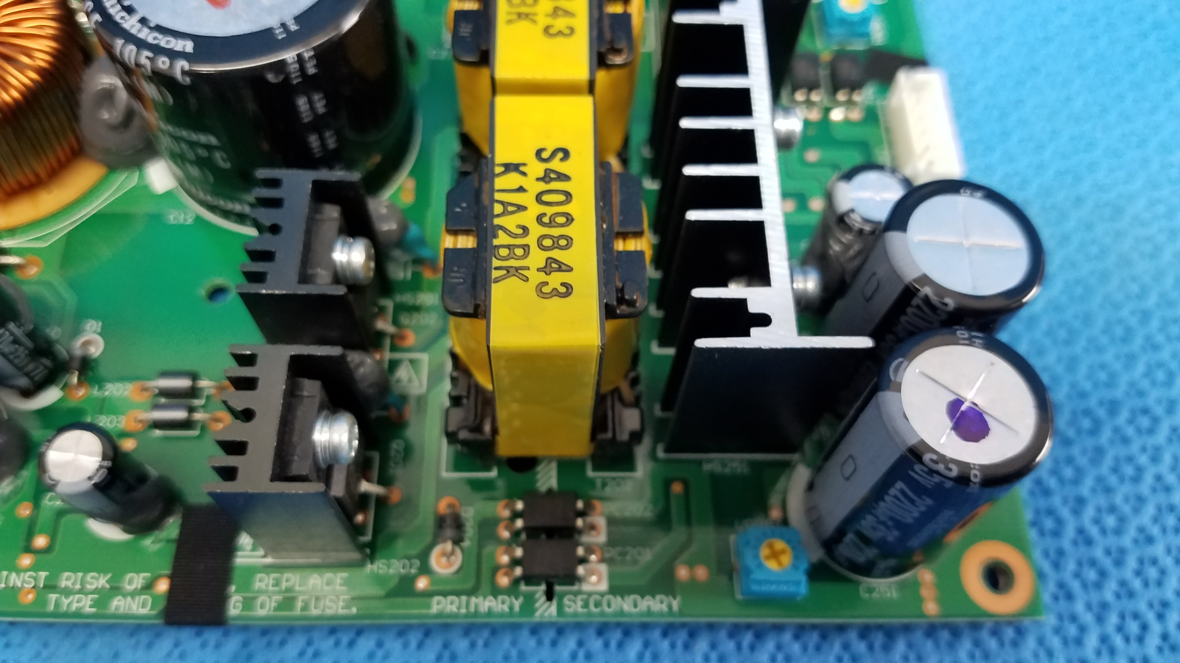 Load image into Gallery viewer, Internal Nichicon YDDT2811 Power Supply Board Part For Topcon TRC-NW8 Fundus Camera