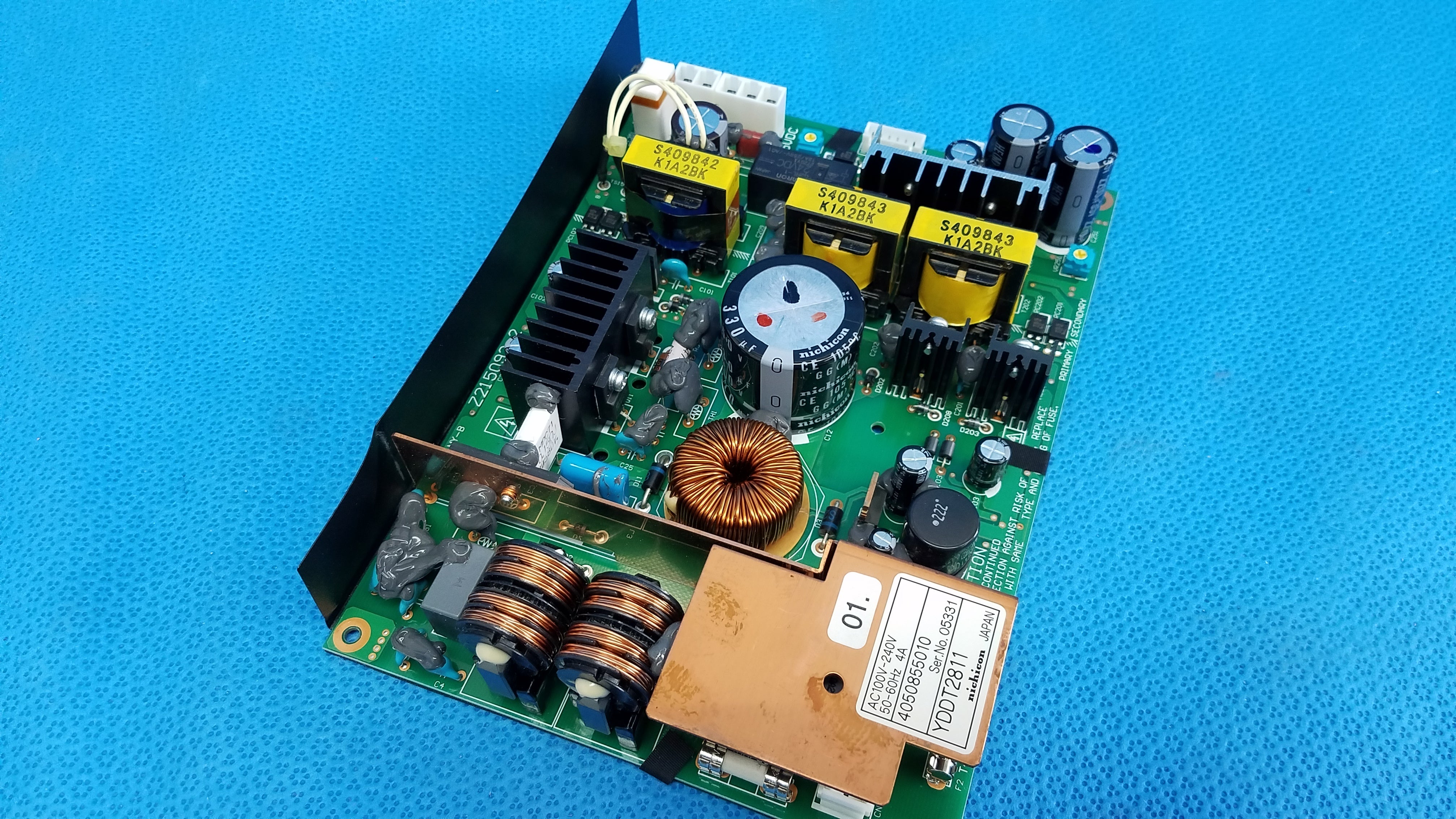 Load image into Gallery viewer, Internal Nichicon YDDT2811 Power Supply Board Part For Topcon TRC-NW8 Fundus Camera