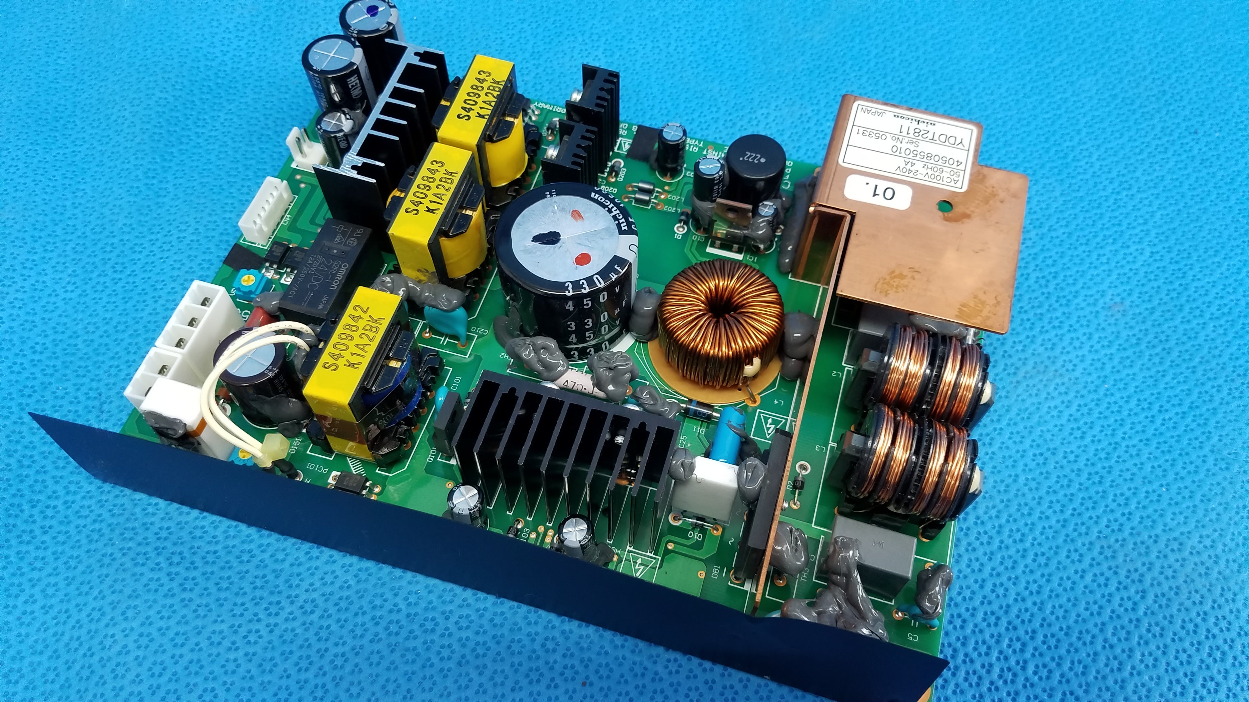 Load image into Gallery viewer, Internal Nichicon YDDT2811 Power Supply Board Part For Topcon TRC-NW8 Fundus Camera